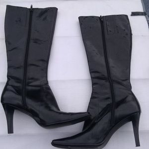 Nine West NWNEOLA Black Boots